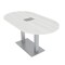 Skutchi Designs 33.5 in W, 69.5 in L, 29 in H, Engineered Wood Top, White HAR-RAC-34X70-DOU-ELEC-WHCYPRESS - alternate 1